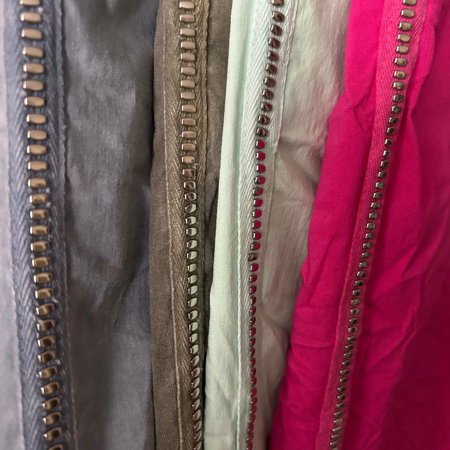 Aqua argento studded Italian Magic Pants