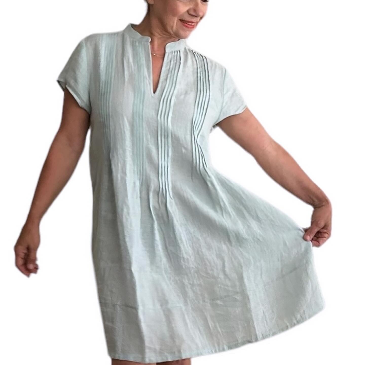 Linen Tunic Dress