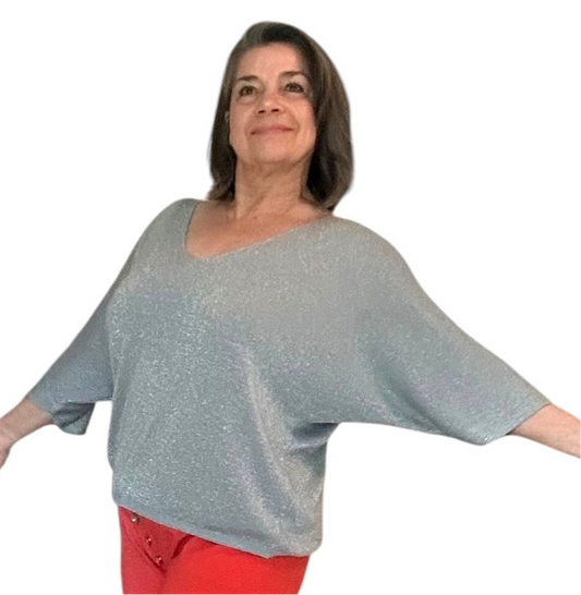 Elegant Whisper Light Knit Top