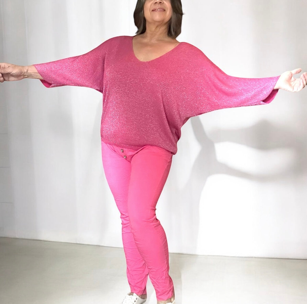 Elegant Whisper Light Knit Top
