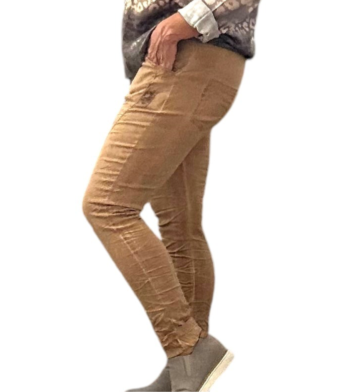 Mineral washed warm honey Italian Magic Pants