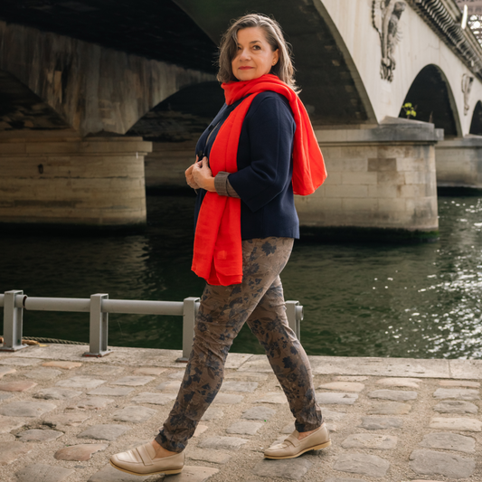 Floral Fusion Italian Magic Pants