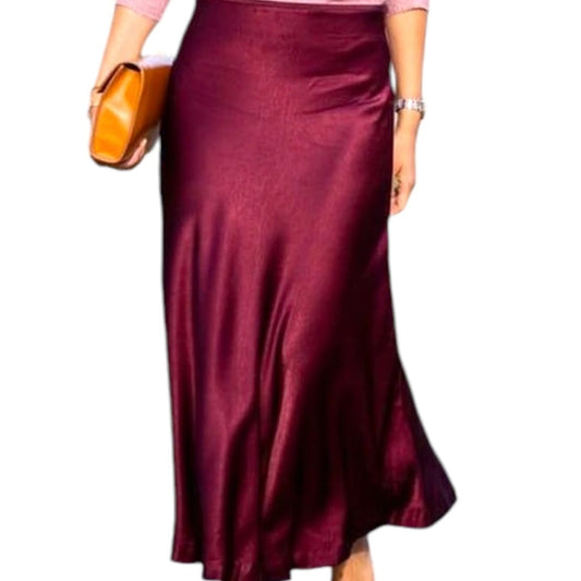 Anastasia Midi Satin Skirt Anastasia Midi Satin Skirt – Luxurious Elegance