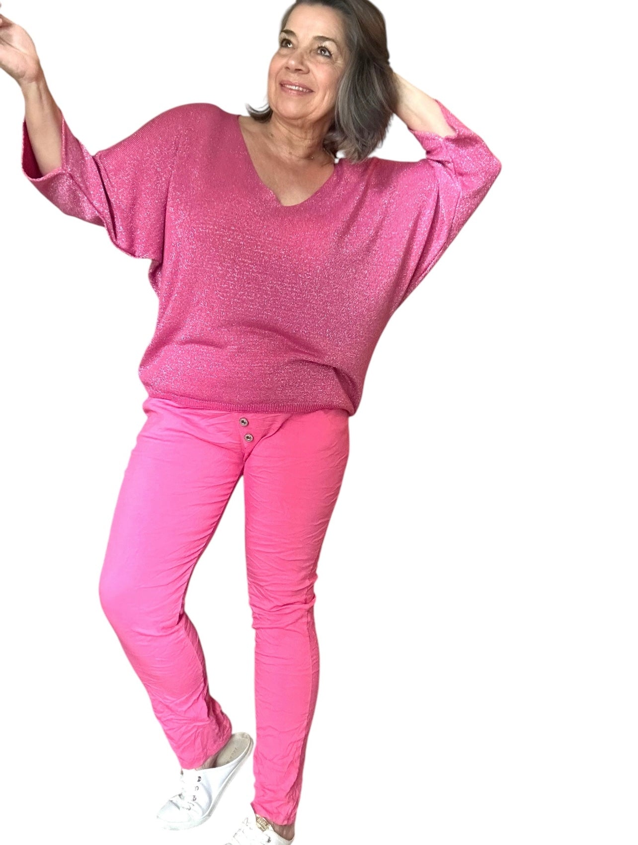 Elegant Whisper Light Knit Top