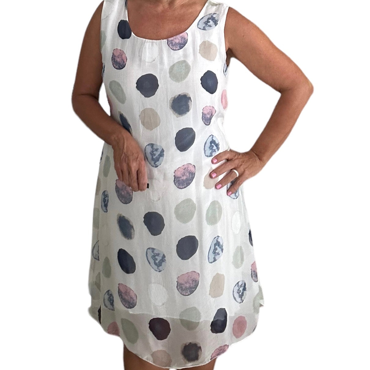 Eva silk dress
