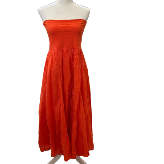 Orange multi way skirt / dress