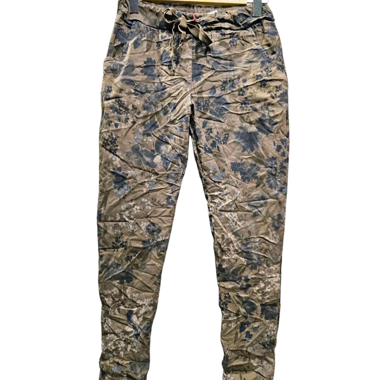 Floral Fusion Italian Magic Pants