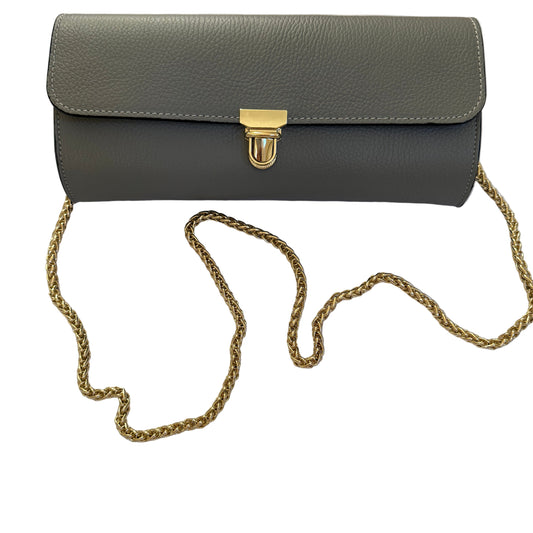 Genuine Leather Baguette Bag