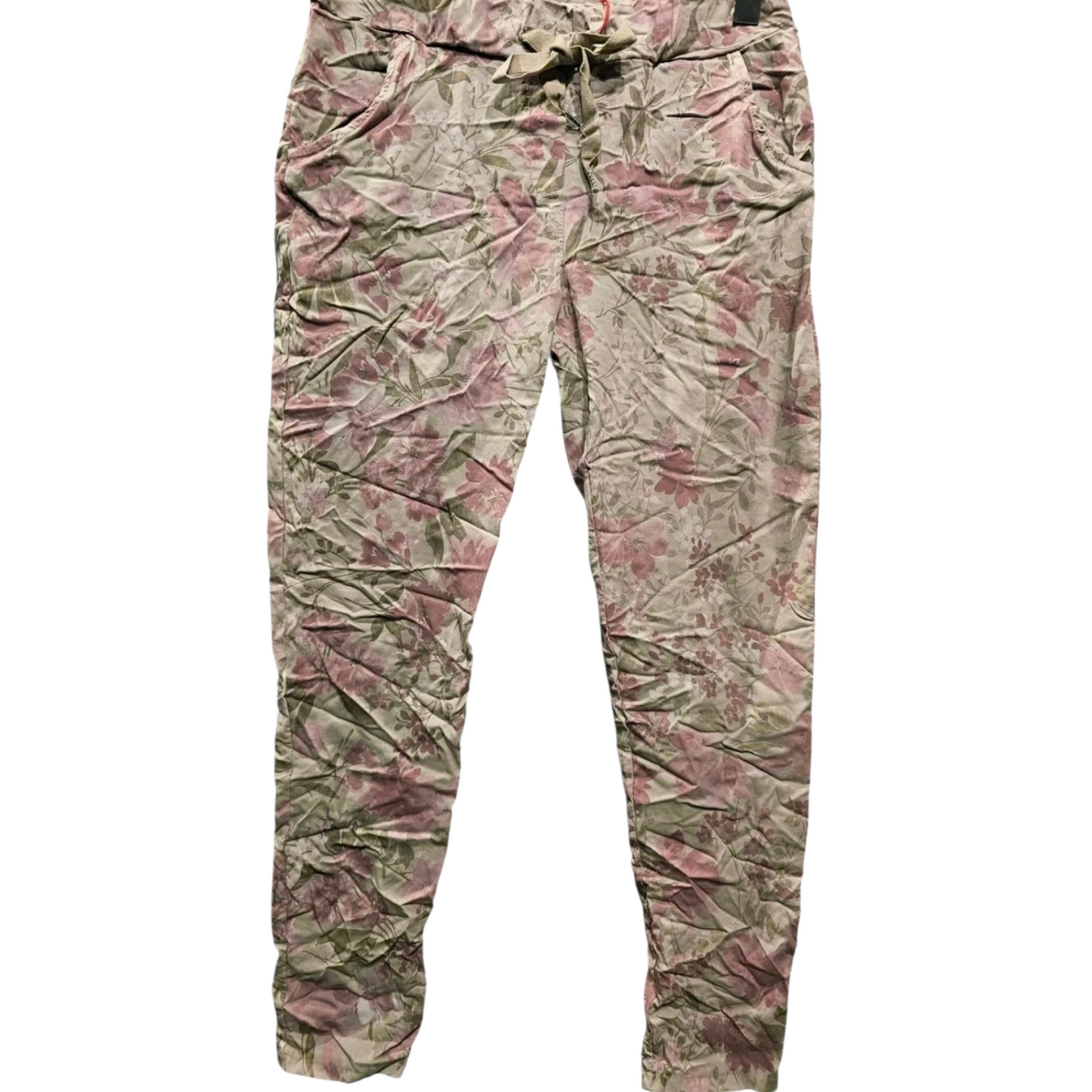 Floral Fusion Italian Magic Pants