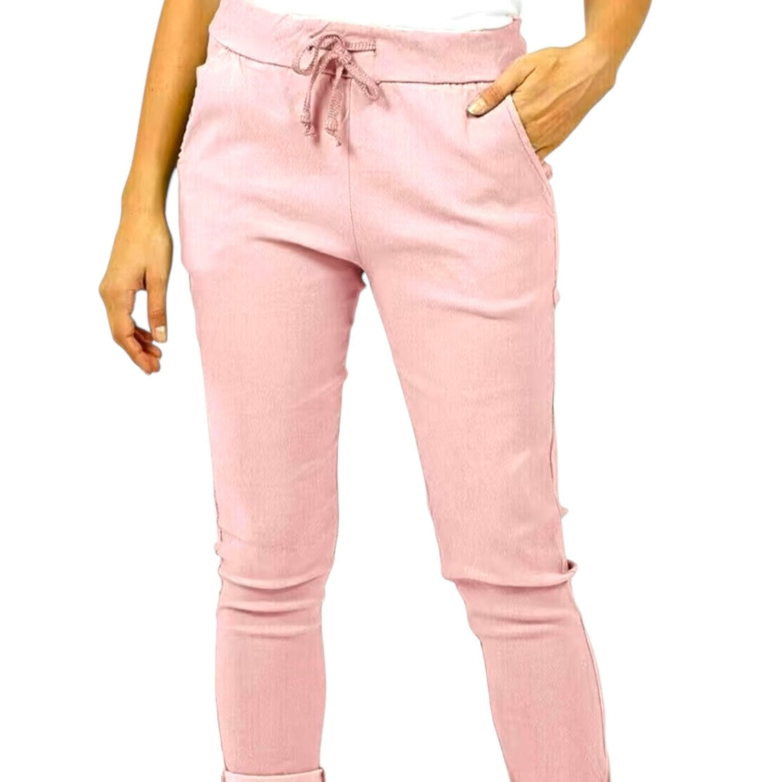 Plain Italian Magic Pants