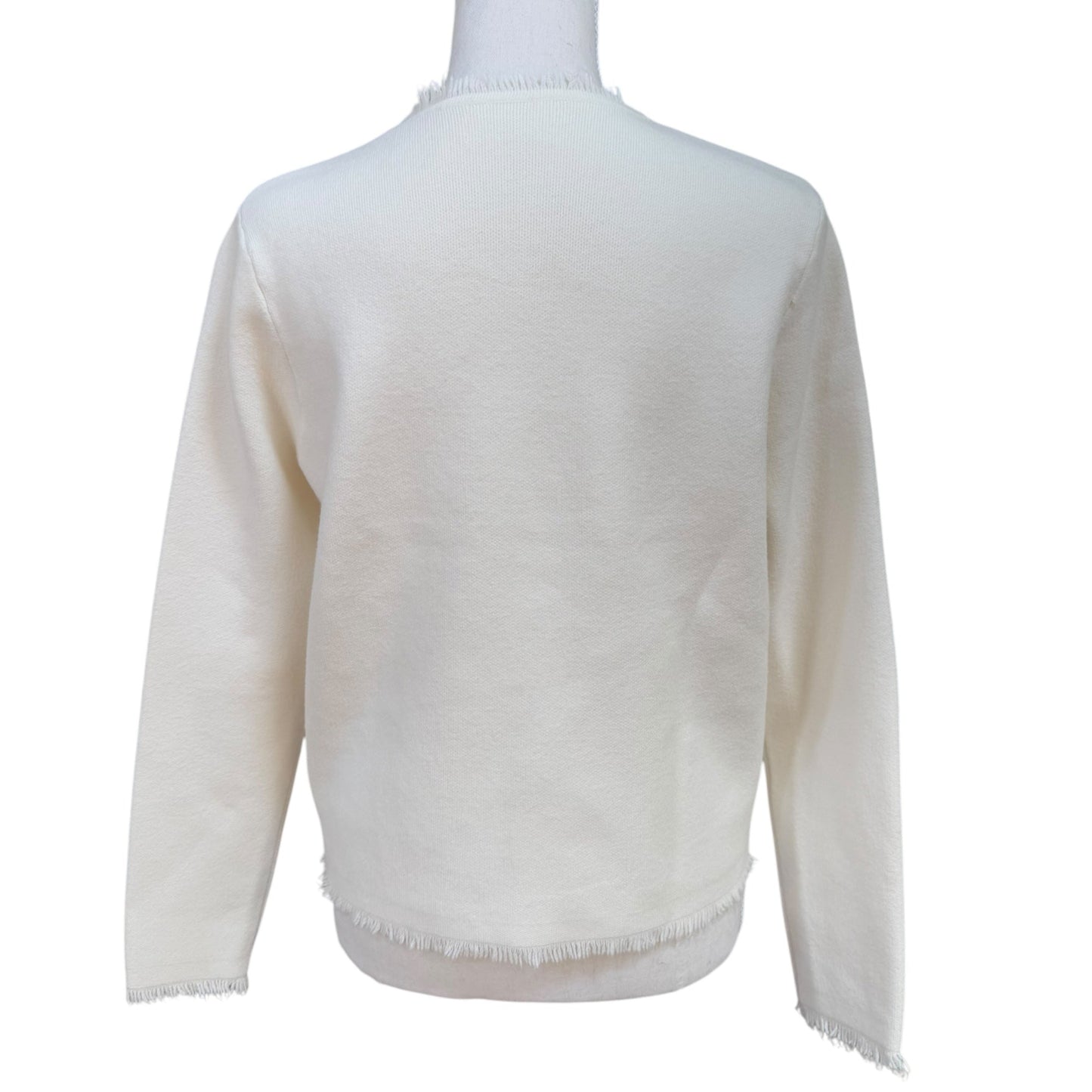 Fringe Edge Sweater Jacket