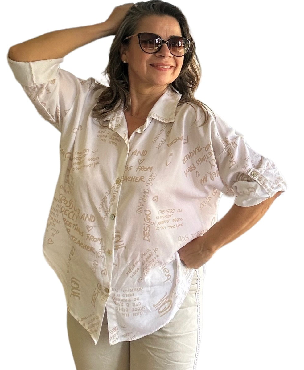 The whispering canvas shirt