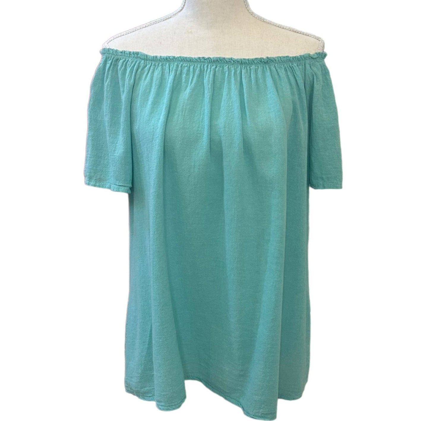 White off the shoulder Carla top