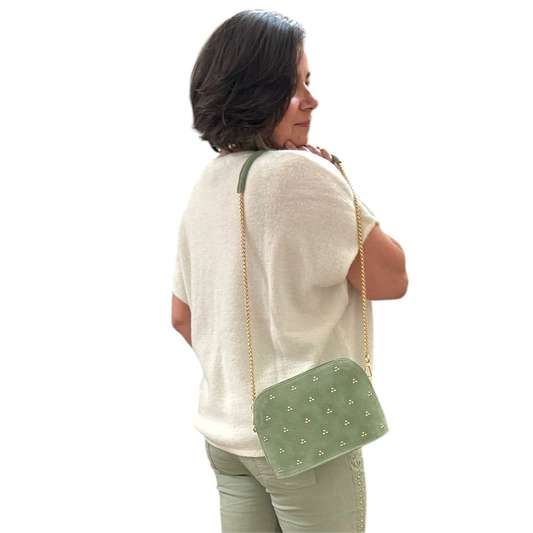 Carla Genuine Suede Bag