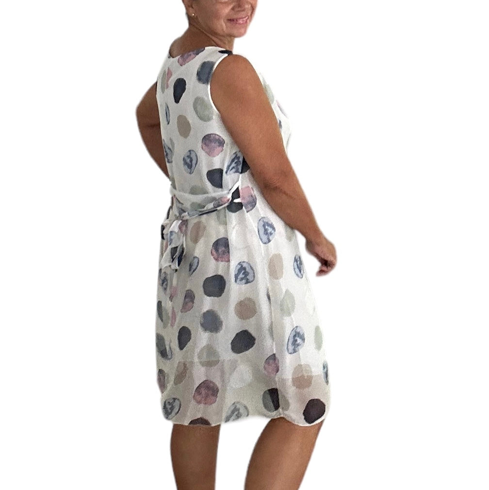 Eva silk dress