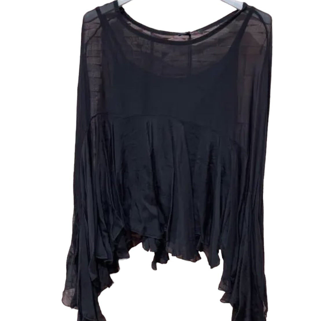 The exquisite silk blouse