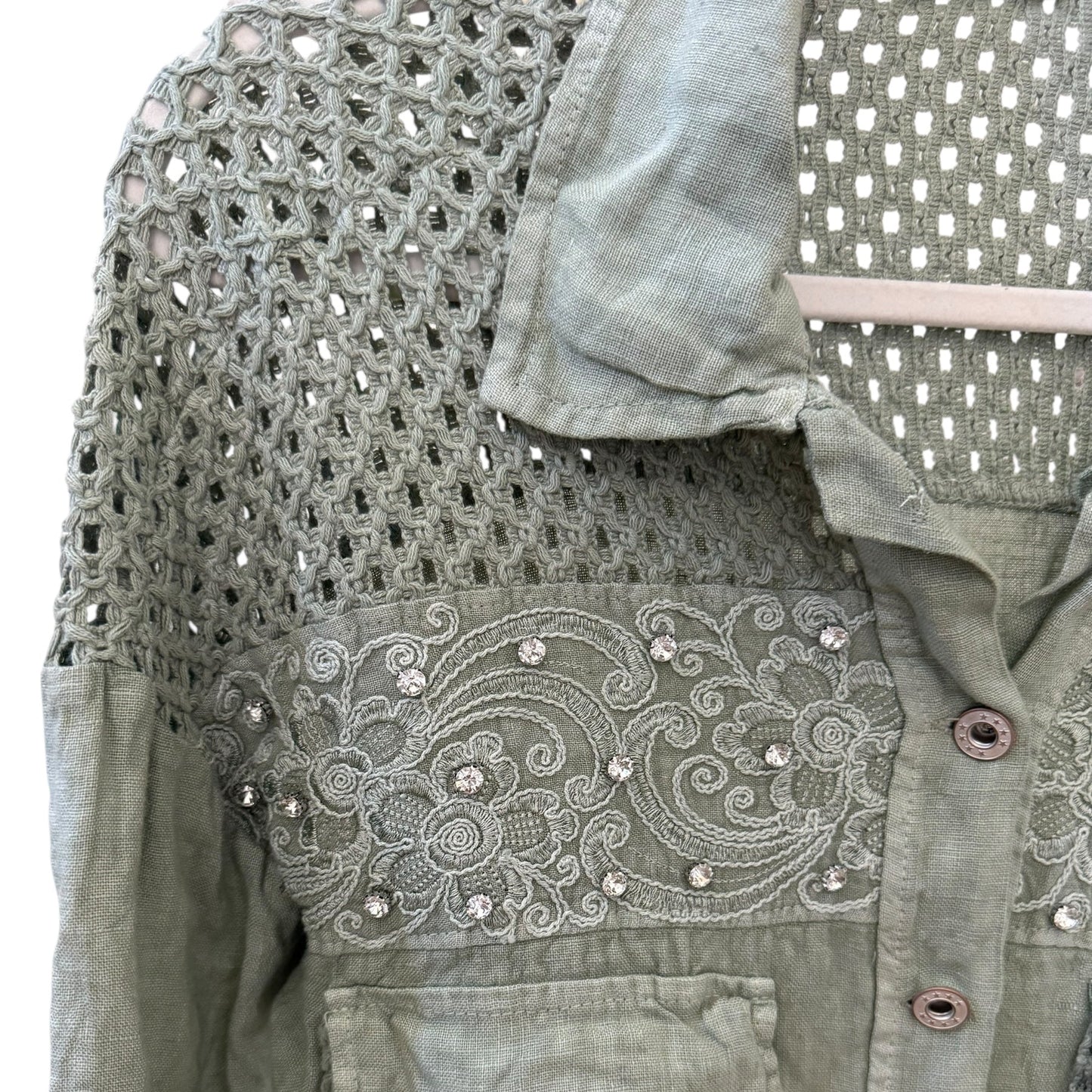 Boho Style Linen Jacket