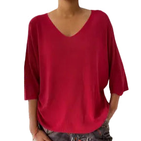 Essential 3/4 bat sleeve sweater