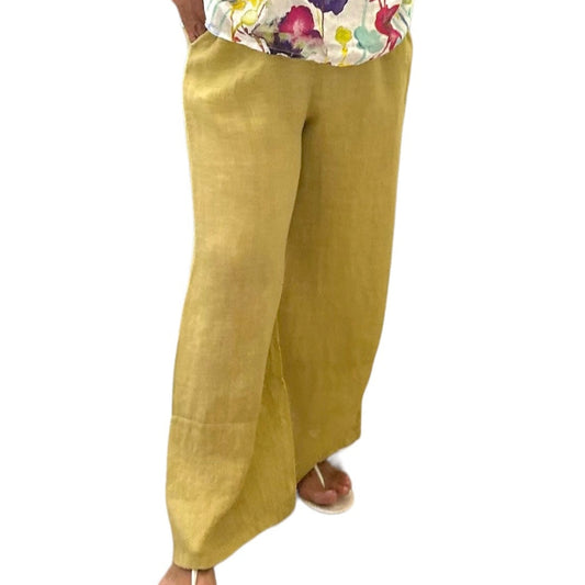 Flowy Wide Leg Linen Pants