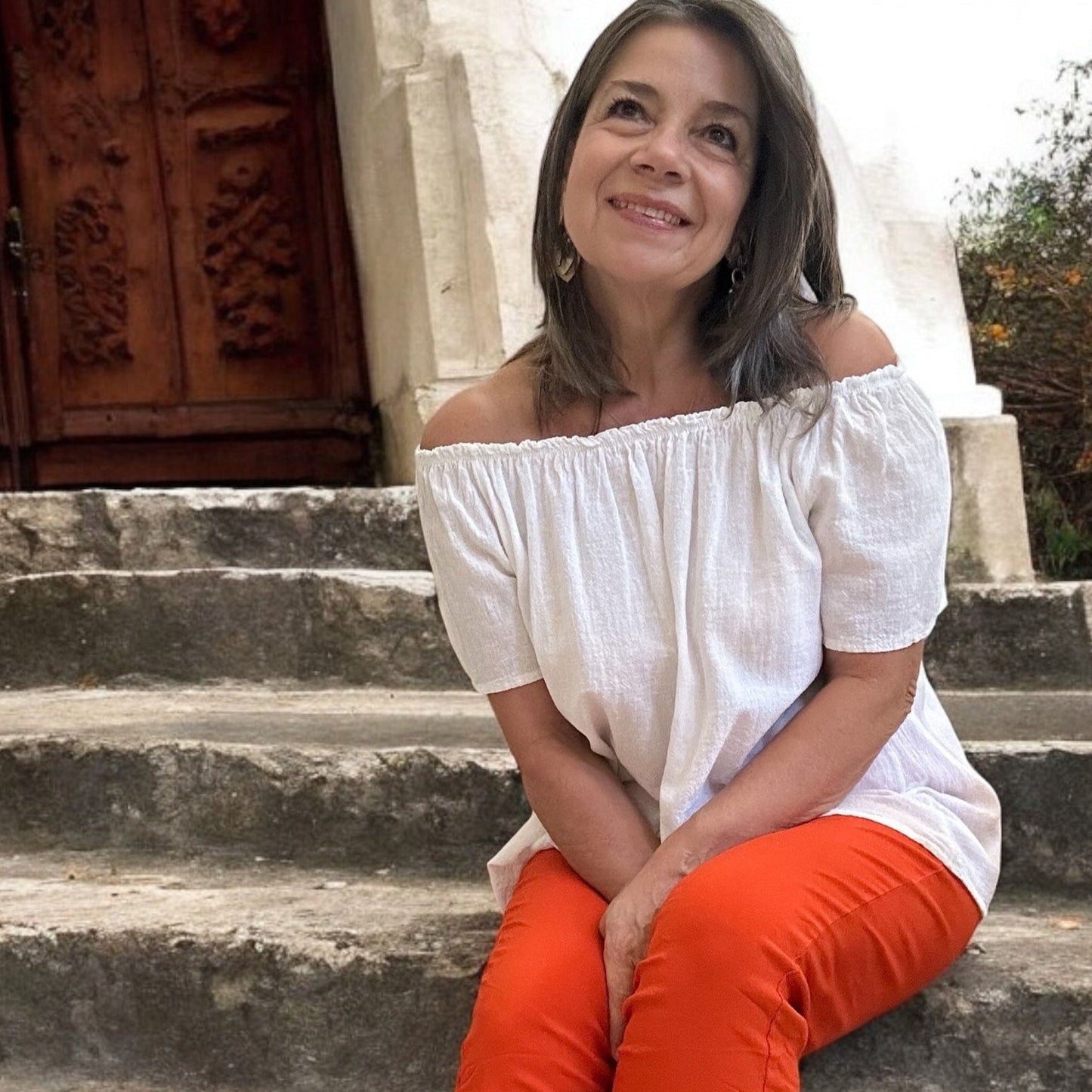 Off The Shoulder Breezy Top