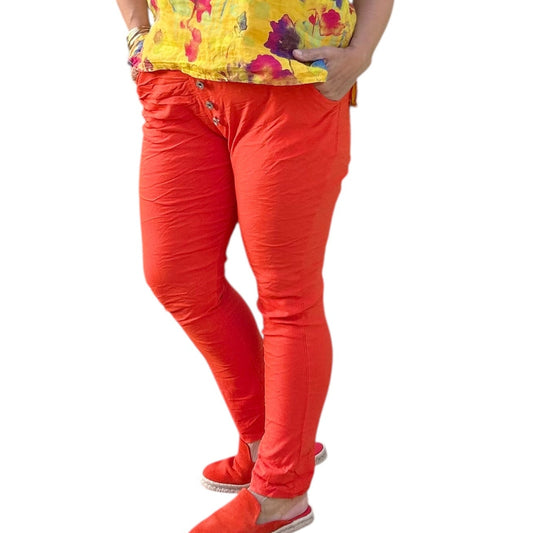 Buttoned Up Italian Magic Pants