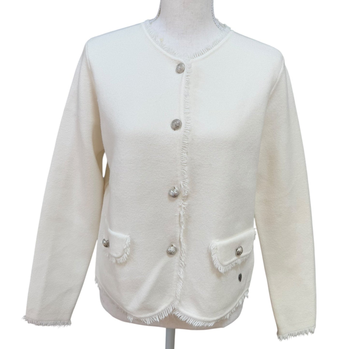 Fringe Edge Cardigan Jacket