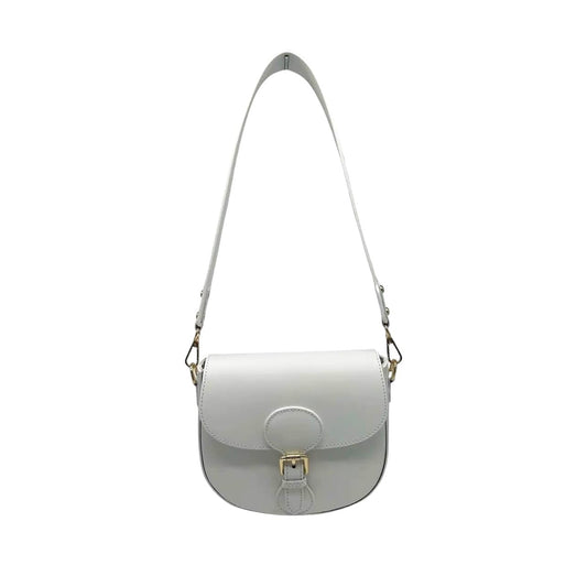 Louisa White Leather Bag Louisa White Leather Bag: Elegant & Handcrafted Luxury