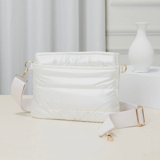 Bailey puffer quilted crossbody bag