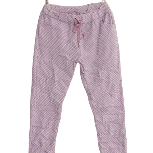 Geometric Pattern Italian Magic Pants