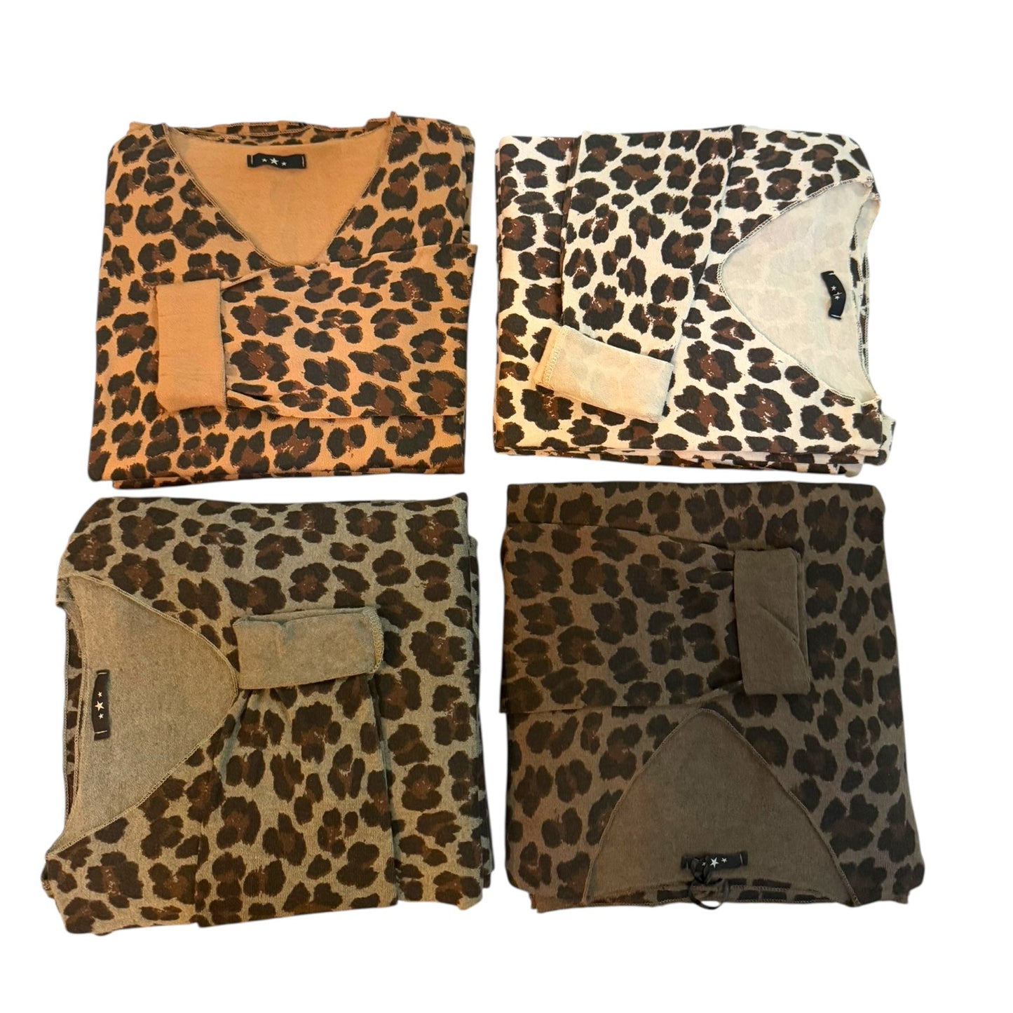 Bold Leopard V-Neck