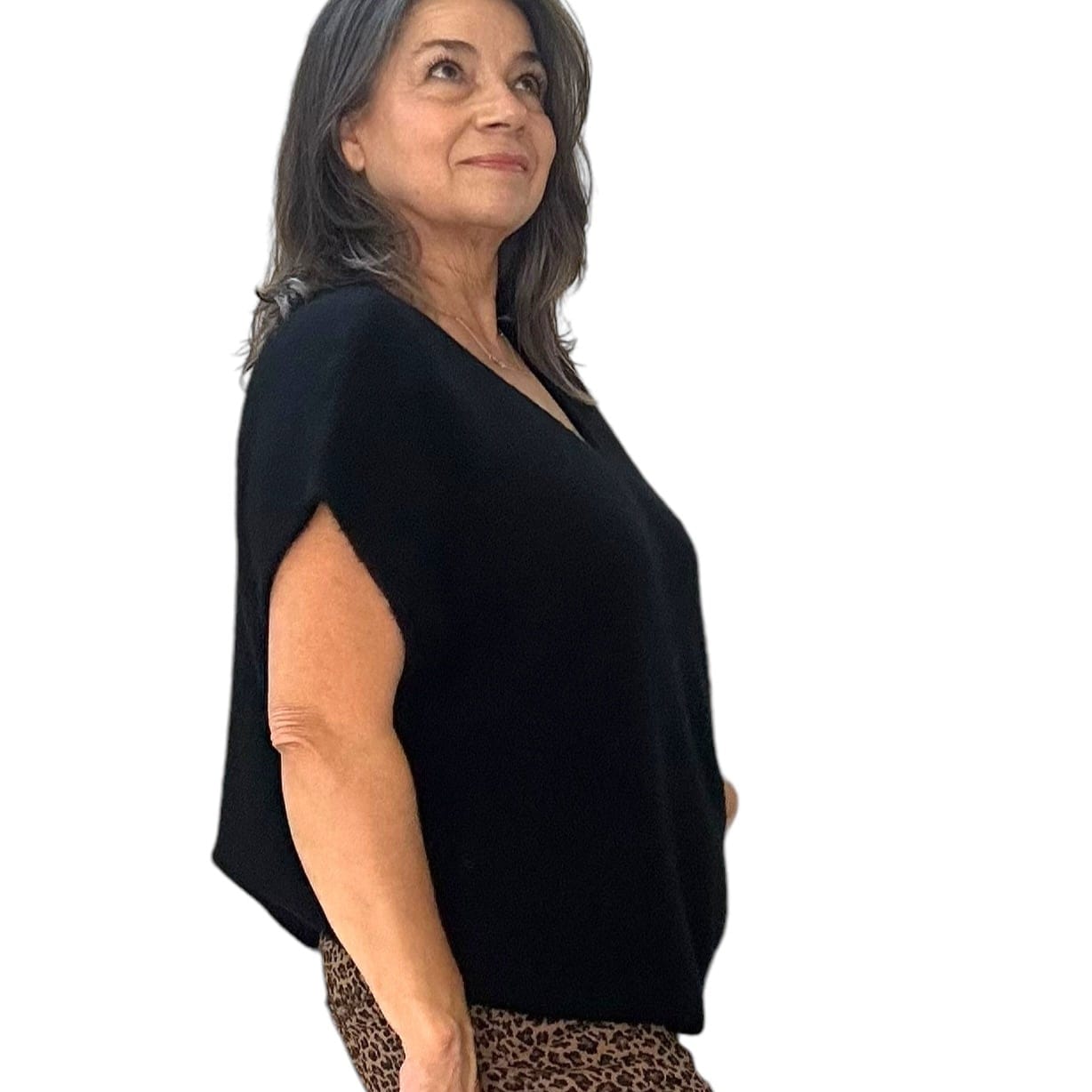 Soft Alpaca V-Neck Soft Alpaca V-Neck Sweater: Cozy & Versatile Layering Essential