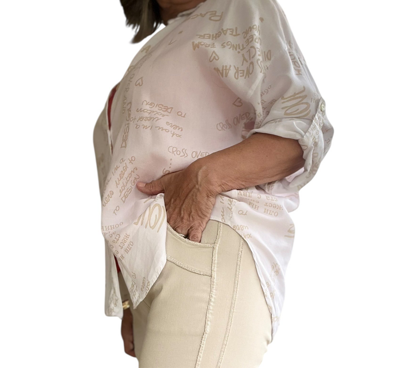 The whispering canvas shirt