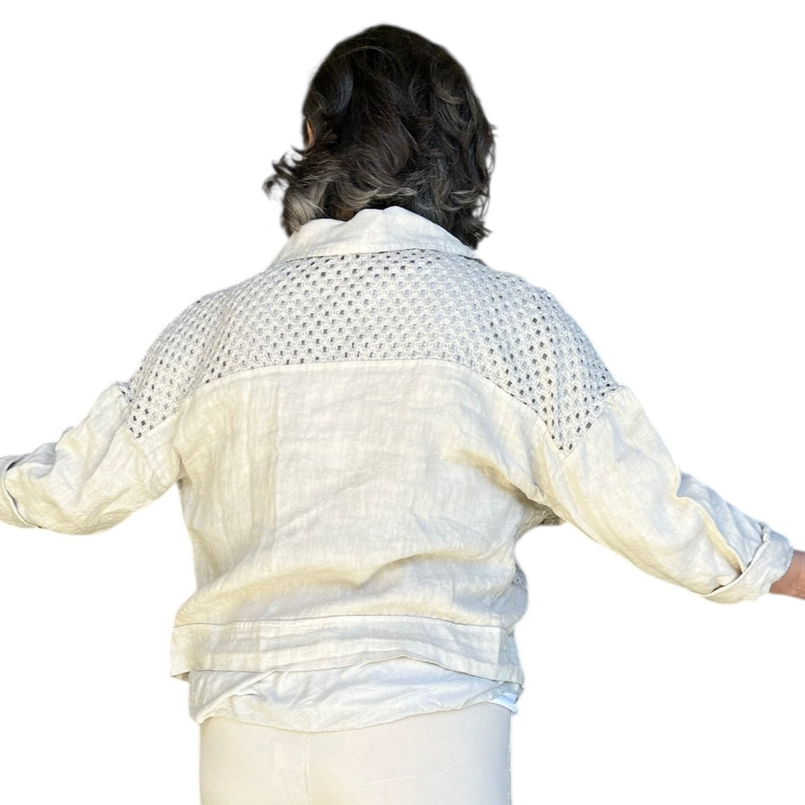 Boho Style Linen Jacket