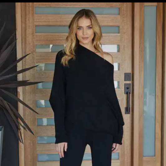 Iconic Asymmetrical Sweater