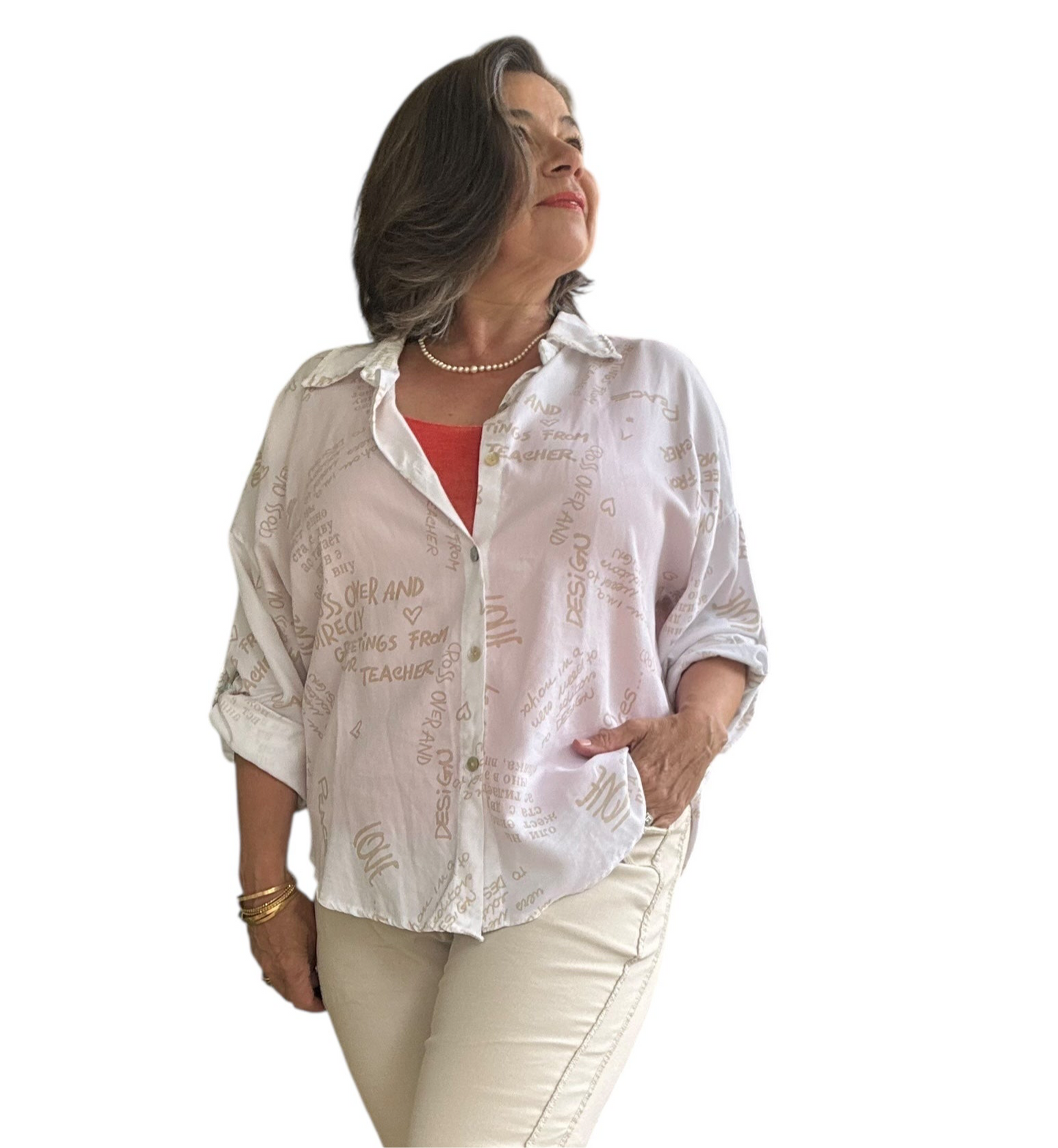 The whispering canvas shirt