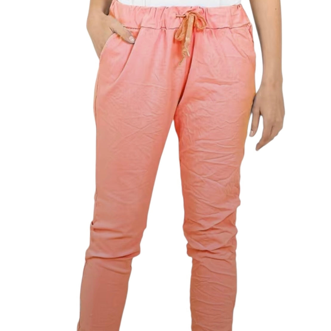 Plain Italian Magic Pants