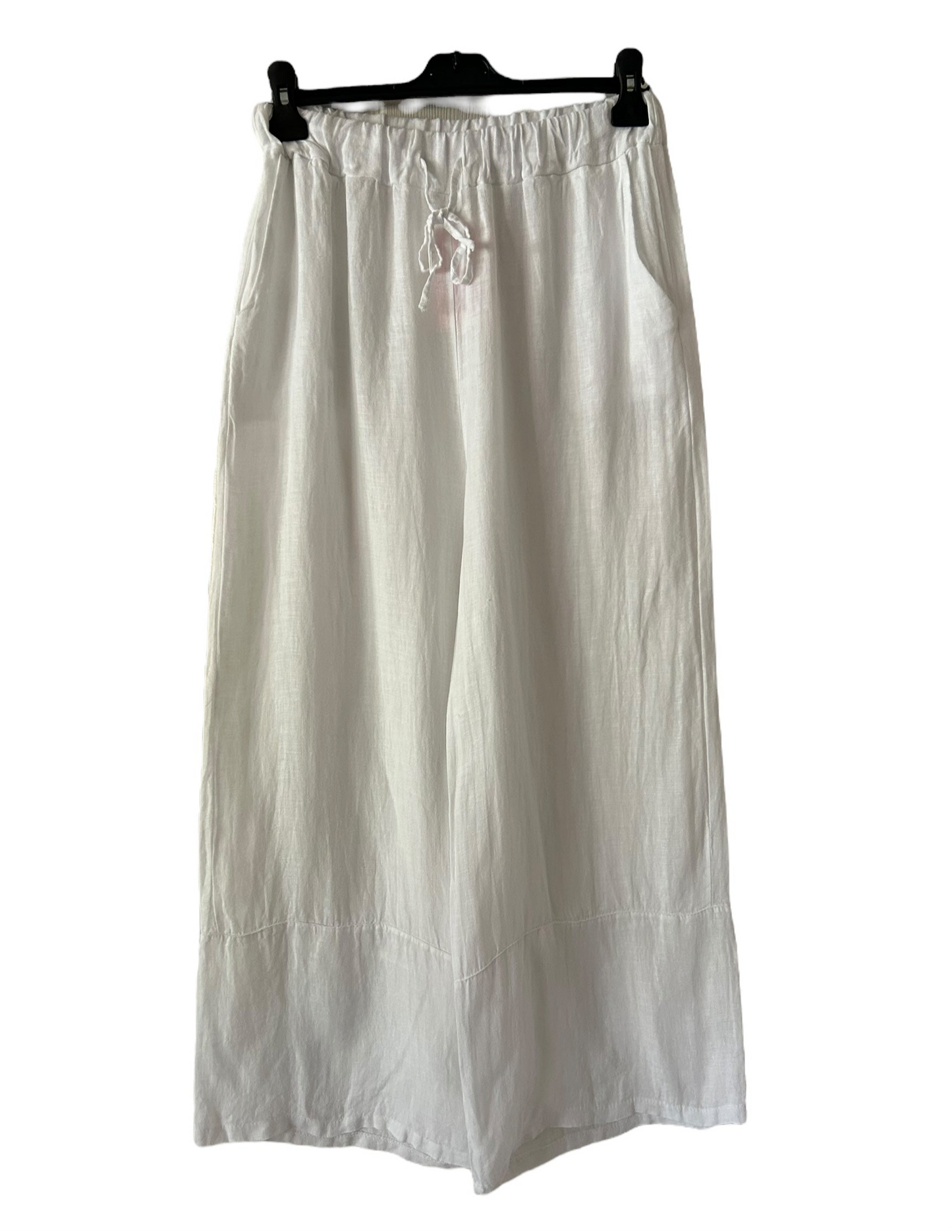 Flowy Wide Leg Linen Pants