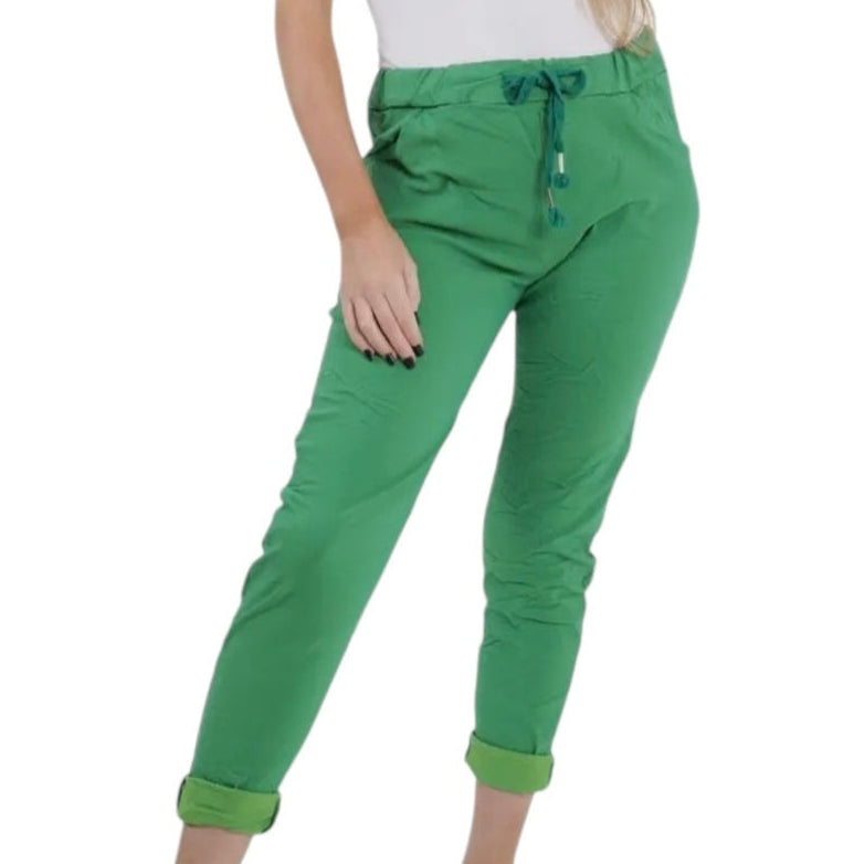 Plain Italian Magic Pants