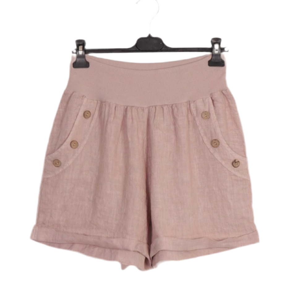 Amalfi linen shorts