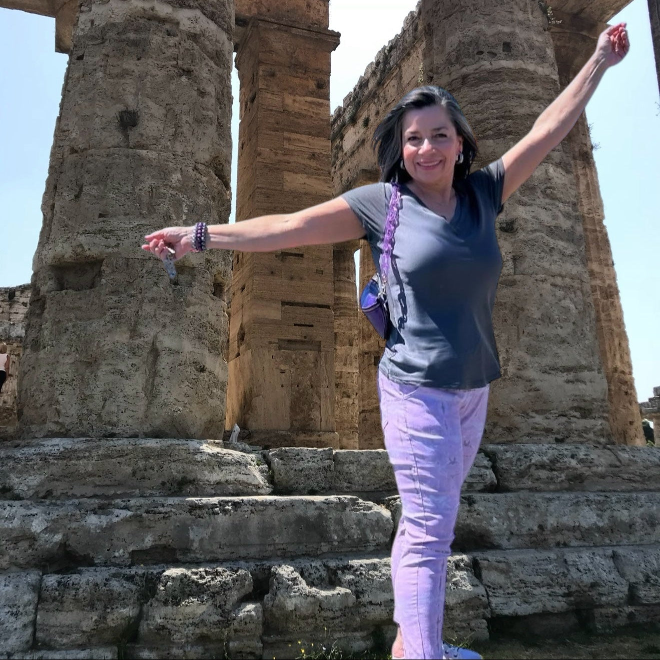 Lavender Dreams Italian Magic Pants