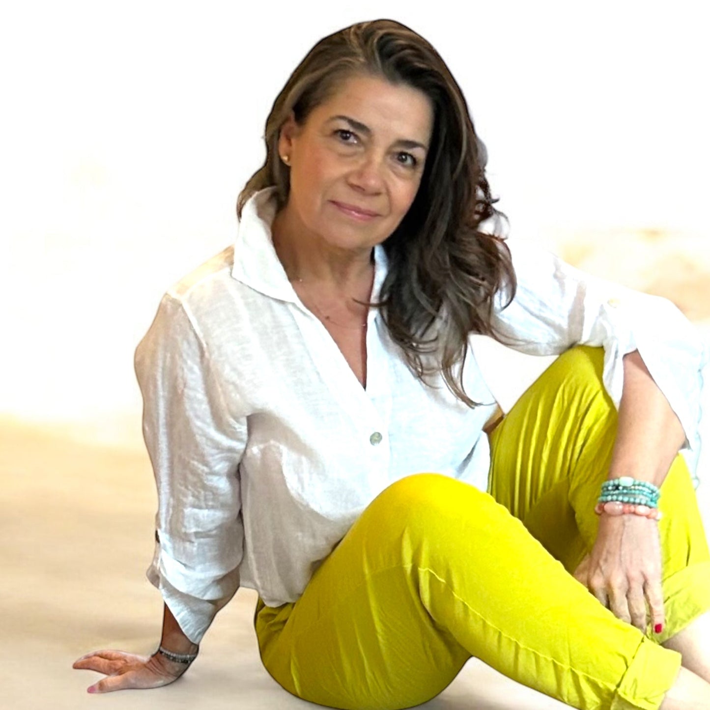 Francesca linen shirt