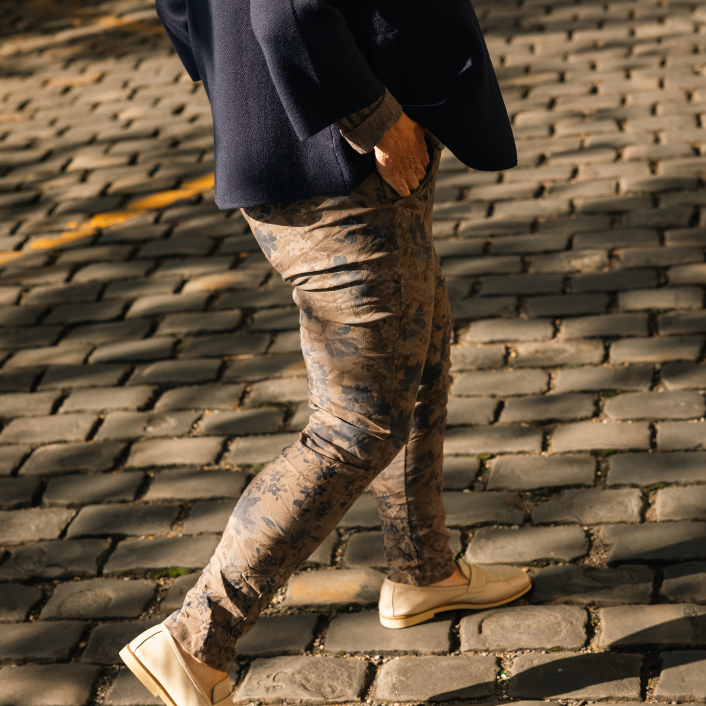 Floral Fusion Italian Magic Pants