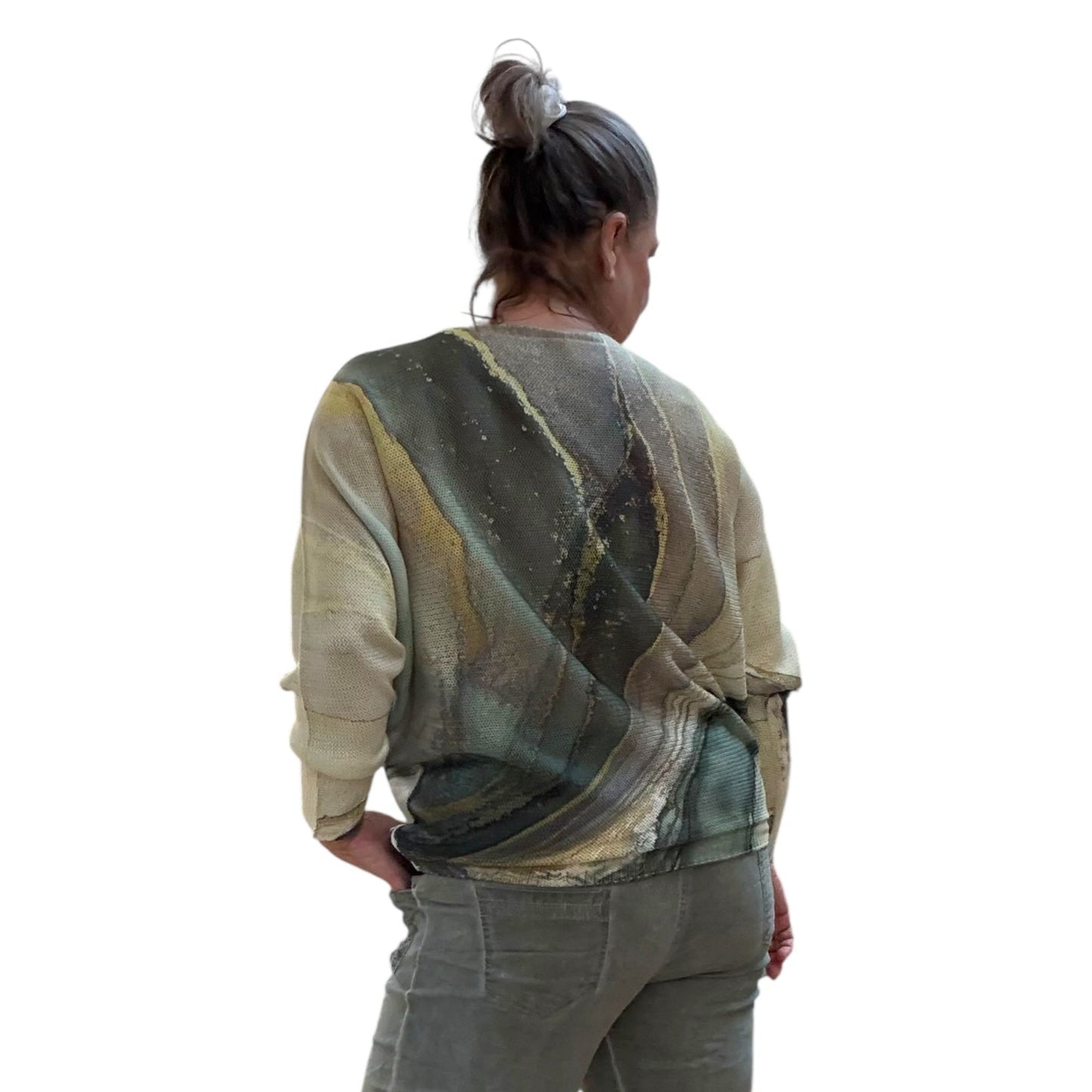 Soft Swirl Lightweight Knit Top