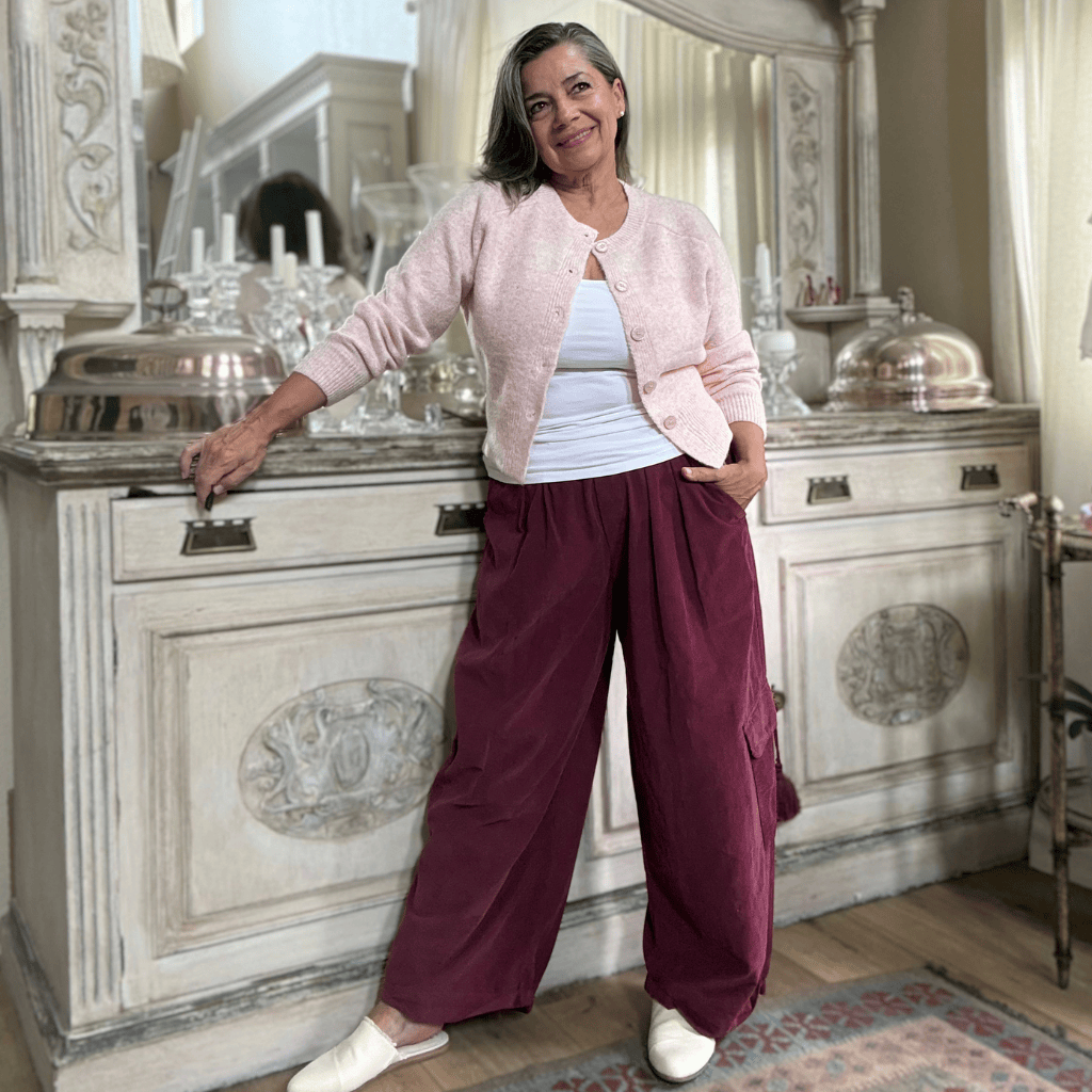 Cognac Corduroy Wide Leg Pants Cognac Corduroy Wide Leg Pants