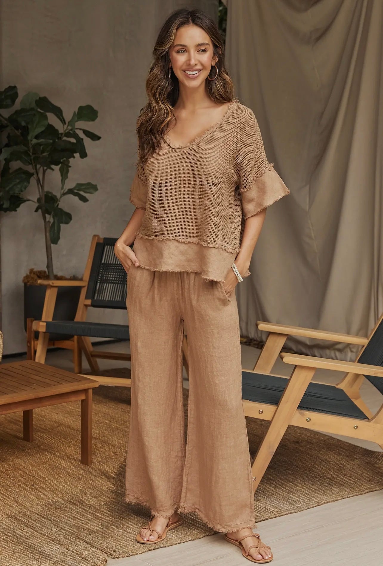 Tina Linen Pants