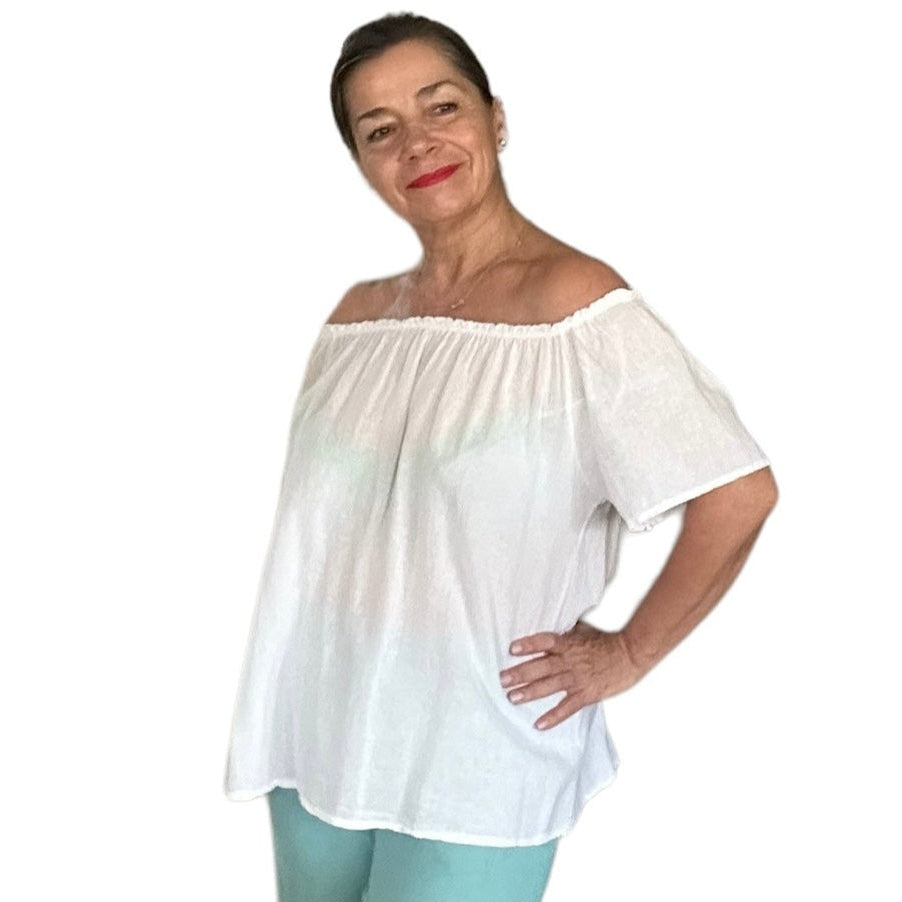 Off The Shoulder Breezy Top
