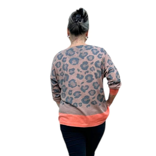 The Animal Instinct Fine Knit Top