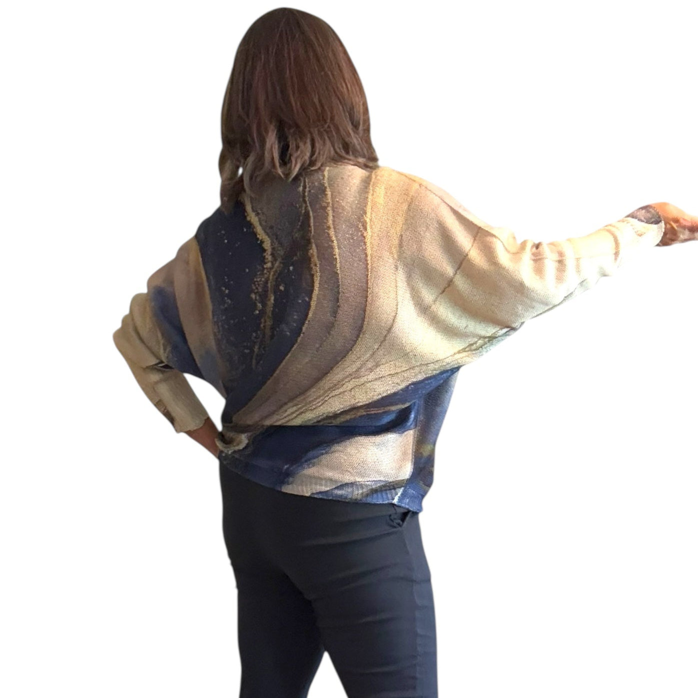 Soft Swirl Lightweight Knit Top