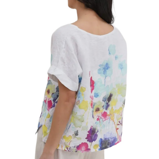 Flora Linen Top *BEST SELLER*