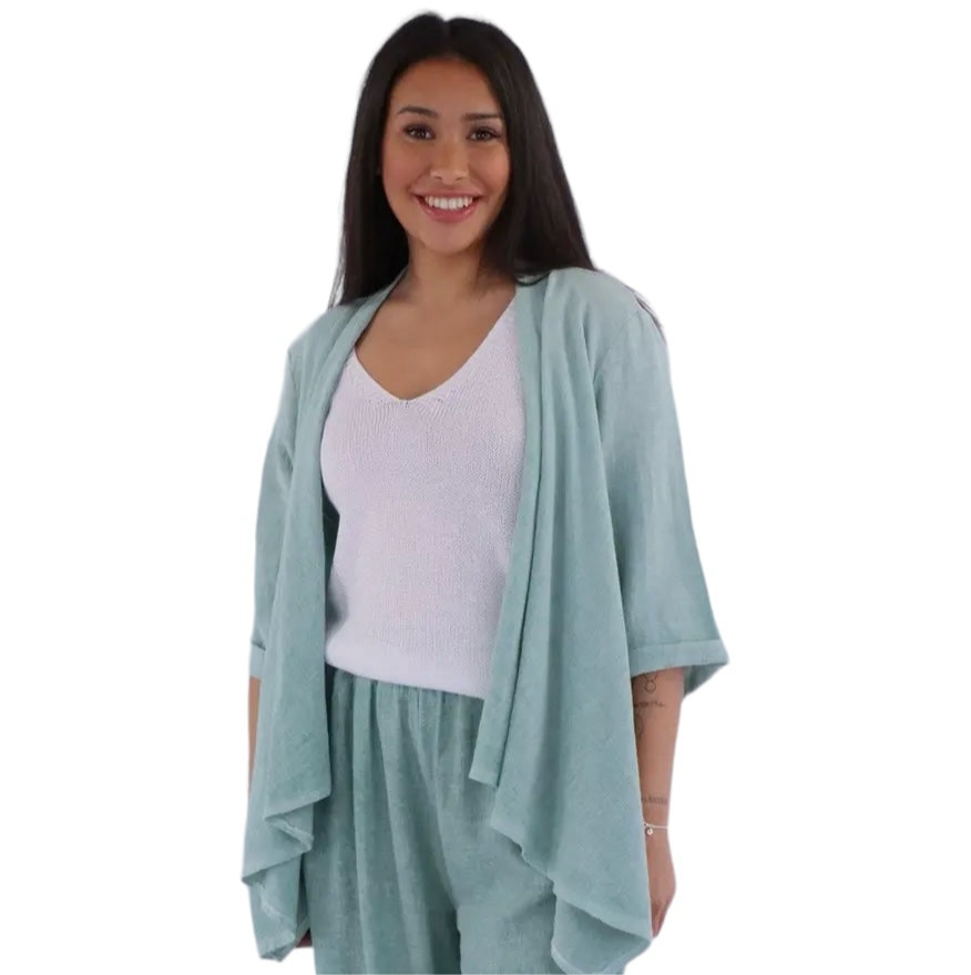 Soft v-neck sleeveless top